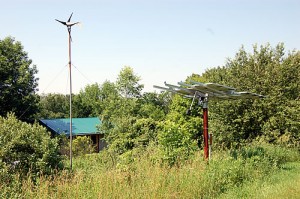 Mark's off-the-grid house electric